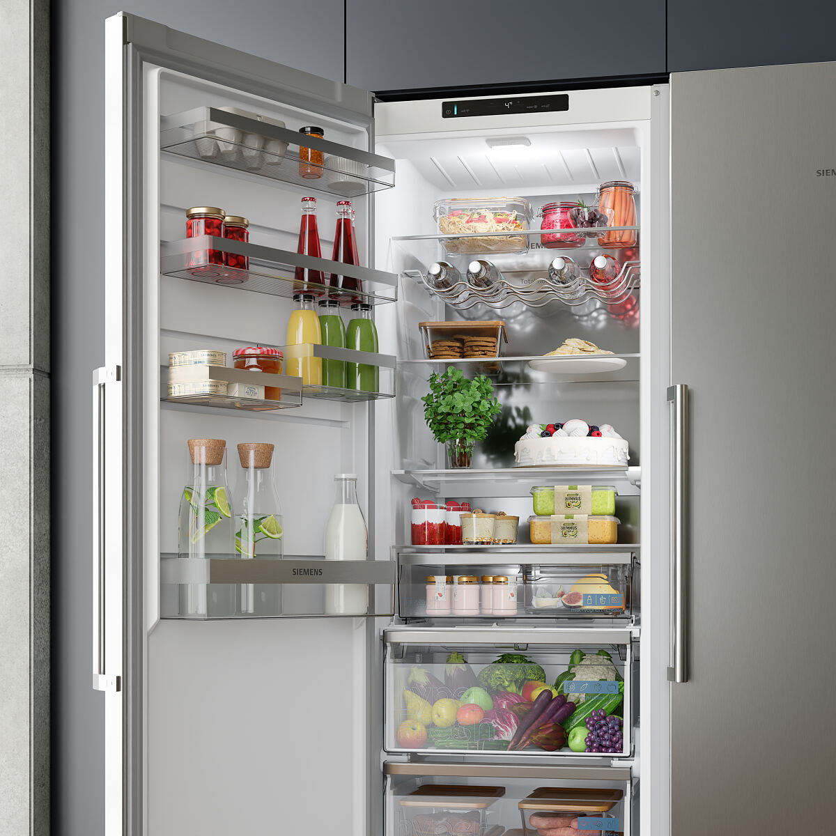 Kühlen neu gedacht: Siemens Hausgeräte stellt neue Generation seiner Side-by-Side-Kombinationen vor