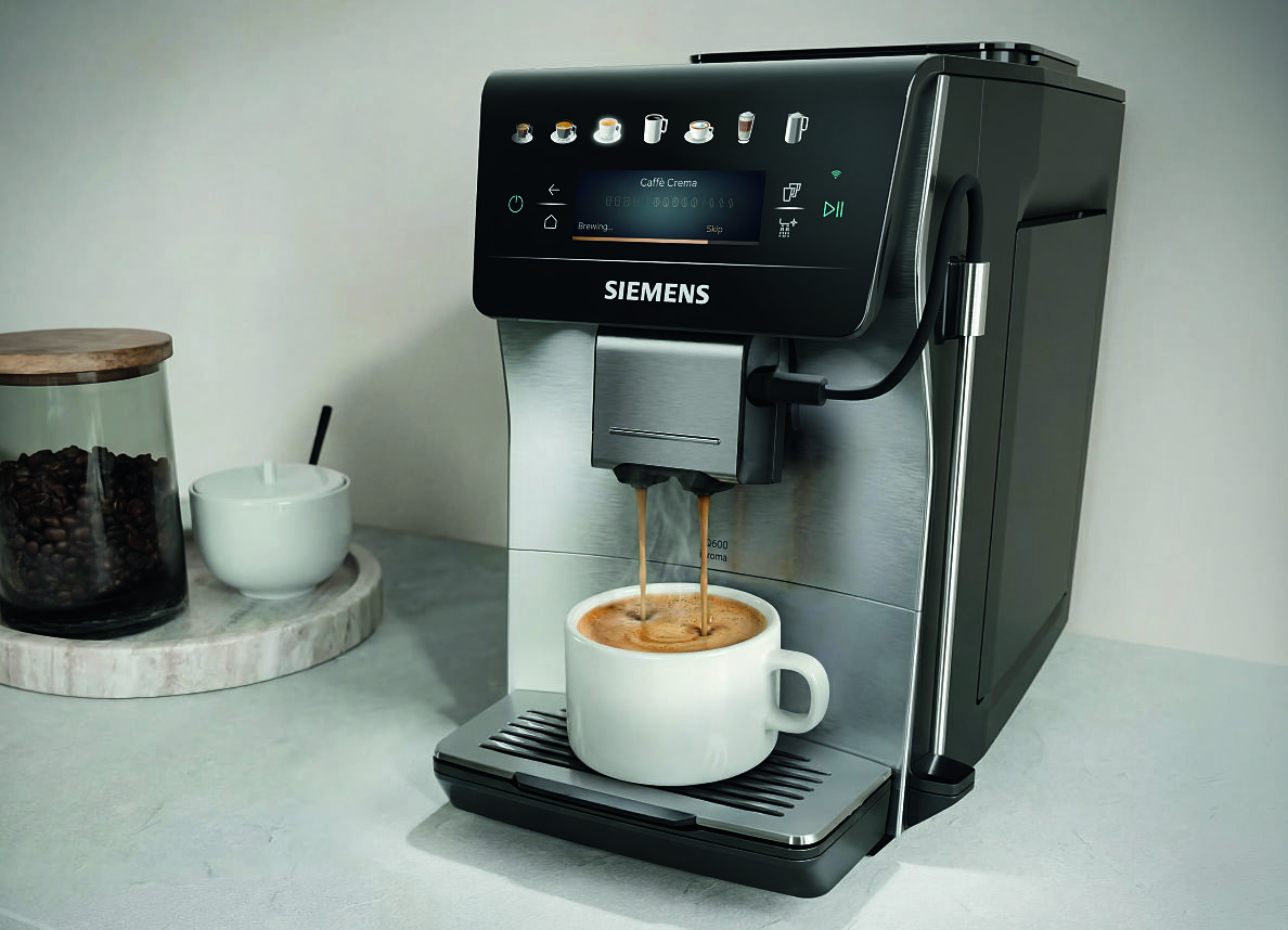 Kaffeevielfalt für jeden Anlass: Der neue Siemens Kaffeevollautomat EQ600 iAroma bringt Abwechslung in die Tasse