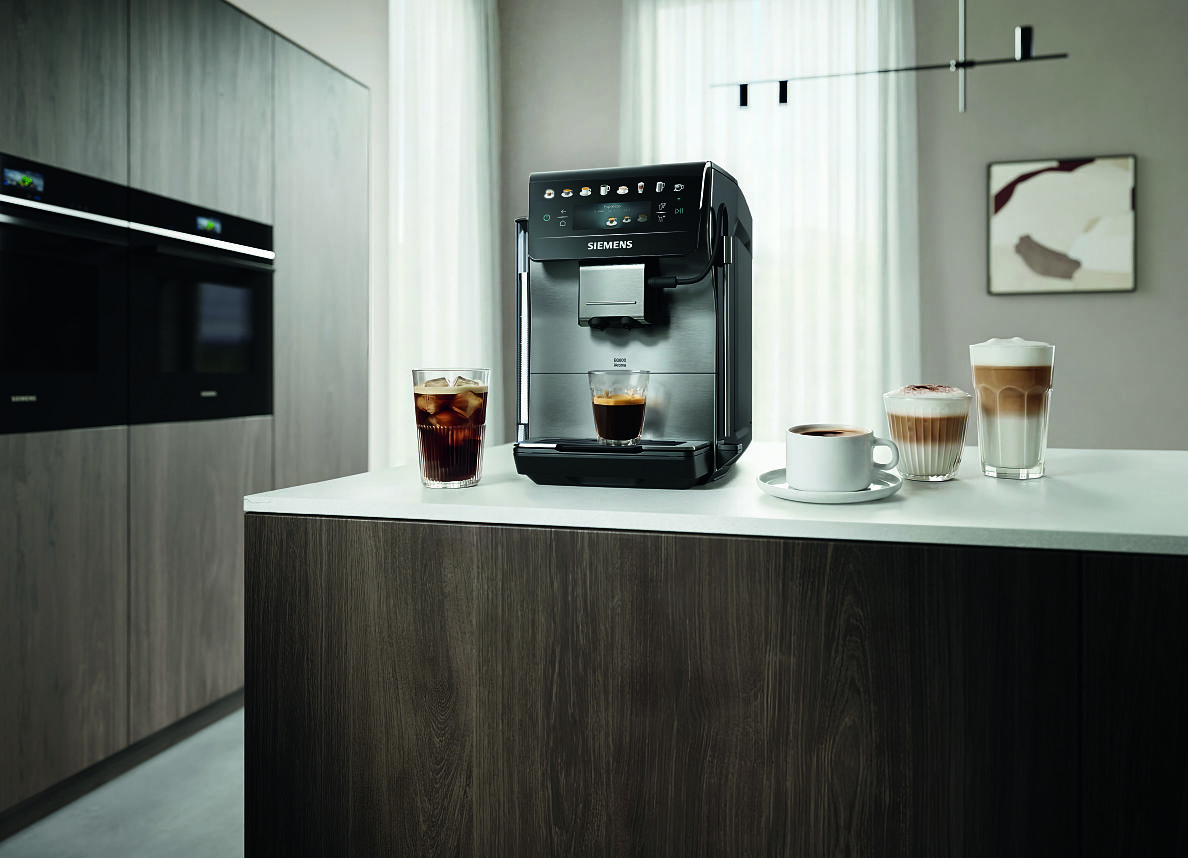 Kaffeevielfalt für jeden Anlass: Der neue Siemens Kaffeevollautomat EQ600 iAroma bringt Abwechslung in die Tasse