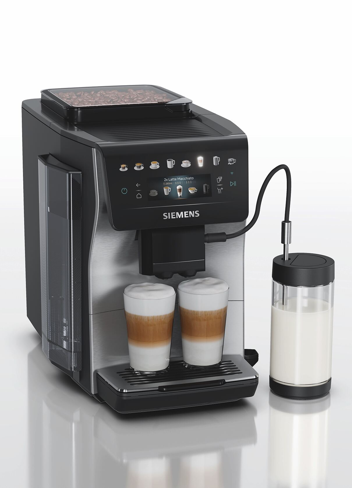 Kaffeevielfalt für jeden Anlass: Der neue Siemens Kaffeevollautomat EQ600 iAroma bringt Abwechslung in die Tasse