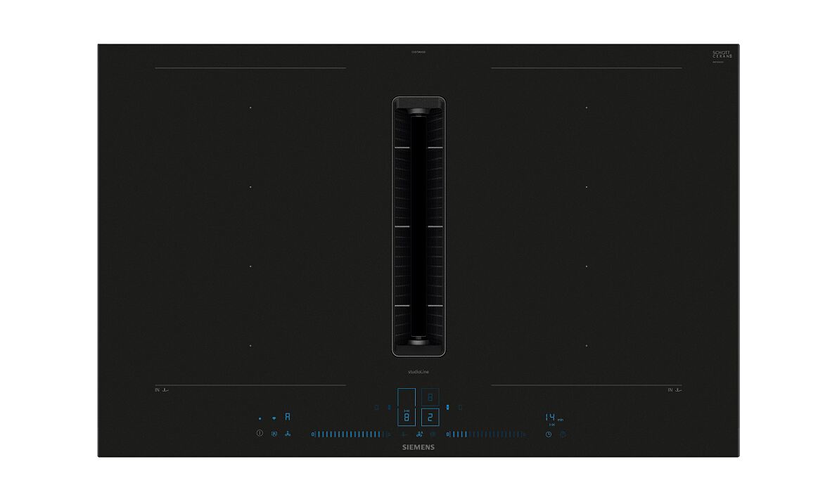 Siemens Hausgeräte stellt erstes Kochfeld in matter Optik vor.